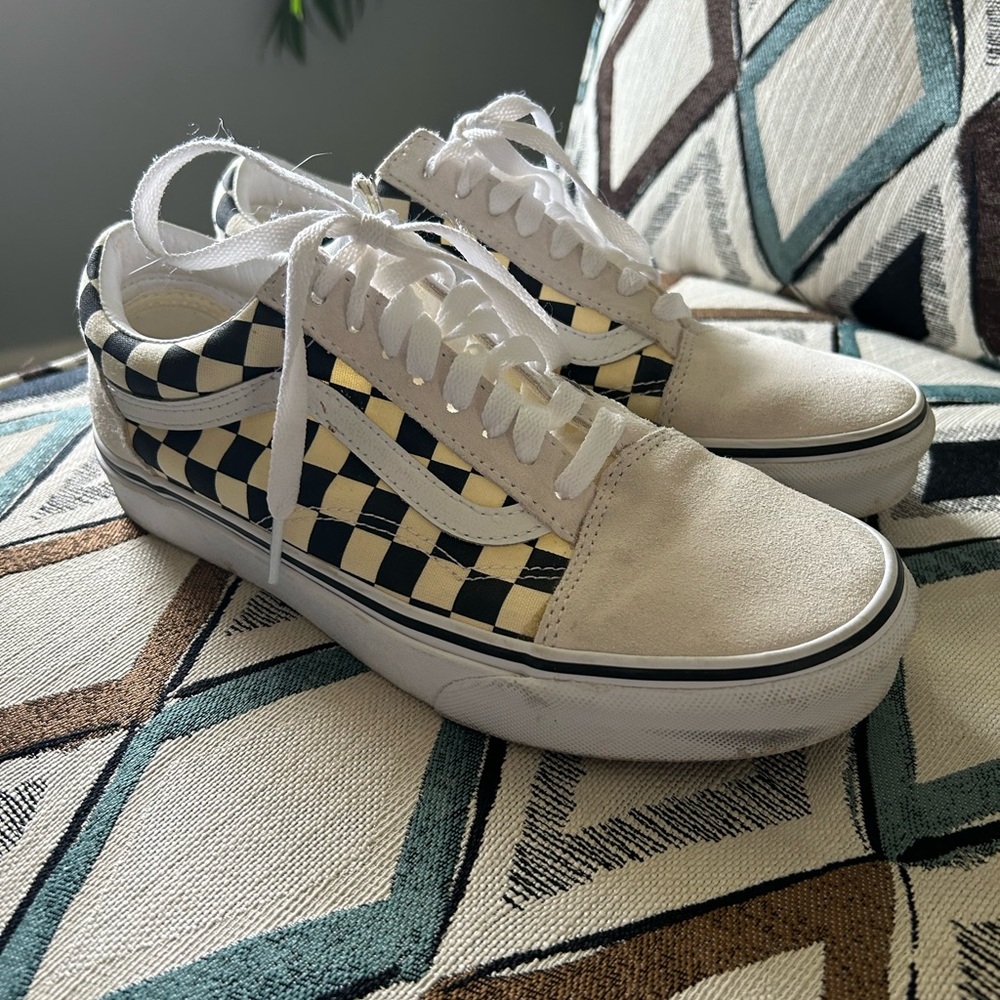 Old Skool Vans Checkered
